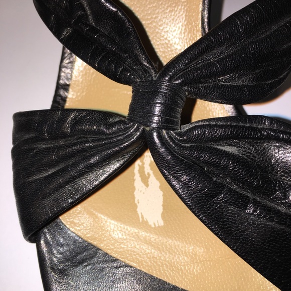 Stuart Weizmann black sandals with heel - Picture 4 of 6